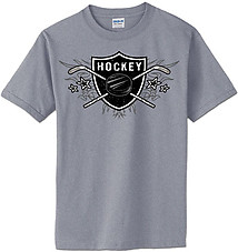 Hockey T-Shirt: Hockey Sheild