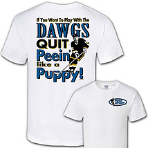 Hockey T-Shirt: Play With the Dogs