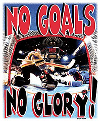 Pure Sport Hockey T-Shirt: No Goals No Glory