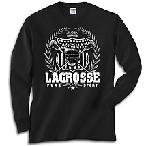 Long Sleeve Lacrosse T-Shirt: Lacrosse Laurel