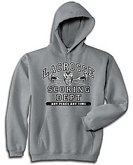 Hooded Lacrosse Sweatshirt: Lacrosse Athletic