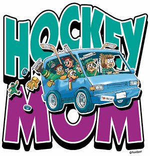 Hockey Sweatshirt: Hockey Mom Van