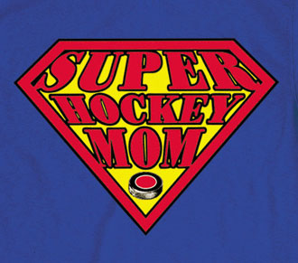 Pure Sport Hooded Sweatshirt: Super Hockey Mom