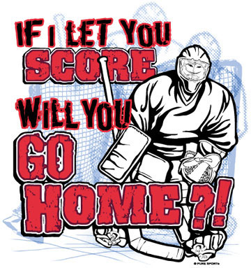 PureSport Hockey T-Shirt: Go Home