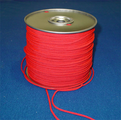 Hockey Net Lacing Cord/Roll (Red/1000 feet)