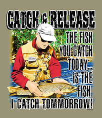 Fishing T-Shirt: Catch & Release