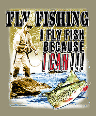Pure Sport Fishing T-Shirt: Fly Fish