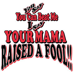 Pure Sport Volleyball T-Shirt: Mama Raised a Fool