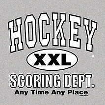 Hooded Hockey Sweatshirt:  Scoring Dept