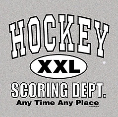 Pure Sport Hooded Hockey Sweatshirt: Scoring Dept