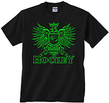 Hockey T-Shirt: Play Hard Eagle