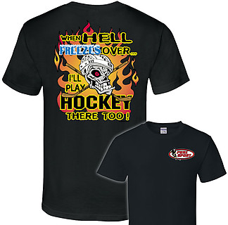 Pure Sport Hockey T-Shirt: Hell Freezes Over
