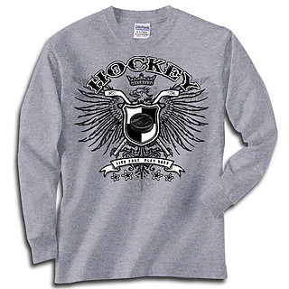 Pure Sport Long Sleeve Hockey T-Shirt: Freebird Hockey