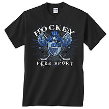Hockey T-Shirt: Hockey Eagle