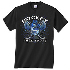 Pure Sport Hockey T-Shirt: Hockey Eagle