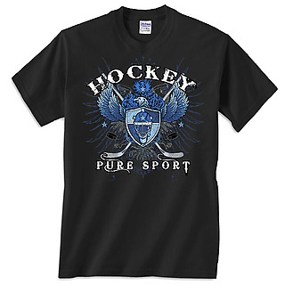 Pure Sport Hockey T-Shirt: Hockey Eagle