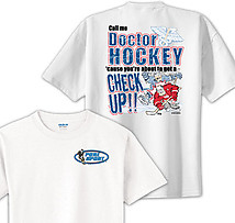 Hockey T-Shirt: Dr. Hockey