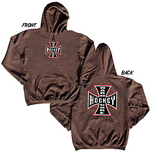 Hooded Hockey Sweatshirt: Hardcore Hockey