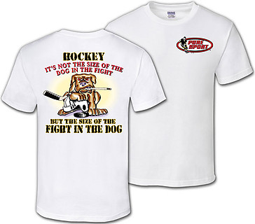 Pure Sport Hockey T-Shirt: Fight In The Dog