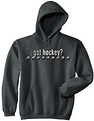 Pure Sport Hooded Hockey Sweatshirt: Got Hockey