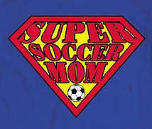 Soccer T-Shirt: Super Soccer Mom