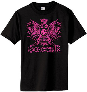 Pure Sport Soccer T-Shirt: Girls Eagle Soccer