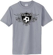 Soccer T-Shirt: Soccer Shield