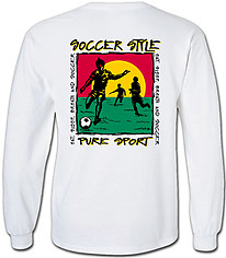 Long Sleeve Soccer T-Shirt: Soccer Style
