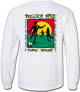 Pure Sport Long Sleeve Soccer T-Shirt: Soccer Style