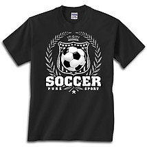 Soccer T-Shirt: Soccer Laurel