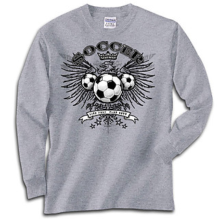 Pure Sport Long Sleeve Soccer T-Shirt: Freebird Soccer