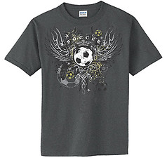 Pure Sport Soccer T-Shirt: Soccer Wings
