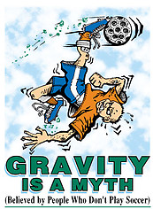 Soccer T-Shirt: Gravity