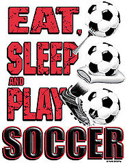 Pure Sport Soccer T-Shirt: Eat Sleep Soccer