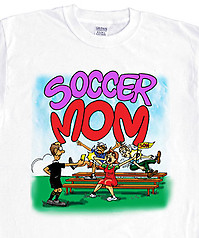 Pure Sport Soccer T-Shirt: Soccer Mom Penalty