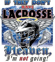 Pure Sport Lacrosse T-Shirt: Heaven Lacrosse