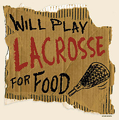 PureSport Lacrosse T-Shirt: Lacrosse For Food