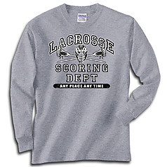 Pure Sport Long Sleeve Lacrosse T-Shirt: Lacrosse Athletic