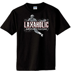Pure Sport Lacrosse T-Shirt: Laxaholic