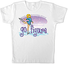 Pure Sport Figure Skating T-Shirt: Go Figure