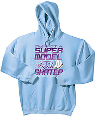 Hooded Figure Skating Sweatshirt: Super Model