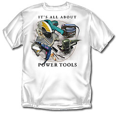 Coed Sportswear Carpenter T-Shirt: All About Tools