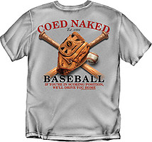 Baseball T-Shirt: Coed Naked Baseball
