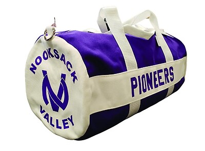 Canvas Custom Small Duffle Bag (11