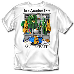 Coed Sportswear Volleyball T-Shirt: Just Another Day