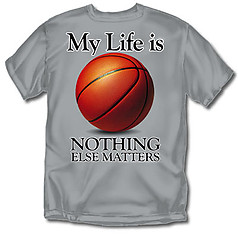 Coed Sportswear Basketball T-Shirt: My Life Basketball