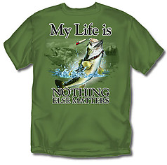 Coed Sportswear Fishing T-Shirt: My Life