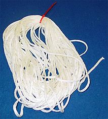 Hockey Net White Lacing Cord-100 feet