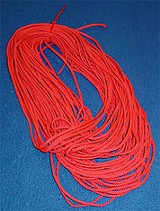 Hockey Net Red Lacing Cord-100 feet