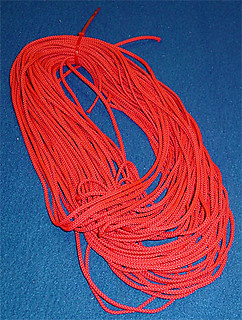 Hockey Net Red Lacing Cord-100 feet